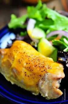 Honey Mustard Chicken Thighs Recipe