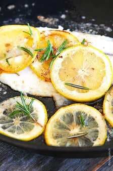 Tilapia With Browned Butter And Lemon Sauce 