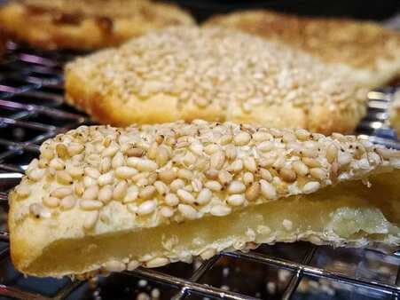 Sesame Crusted Sweet Potato Cakes