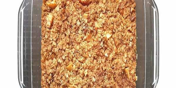 Apple Crumble Baked Oatmeal