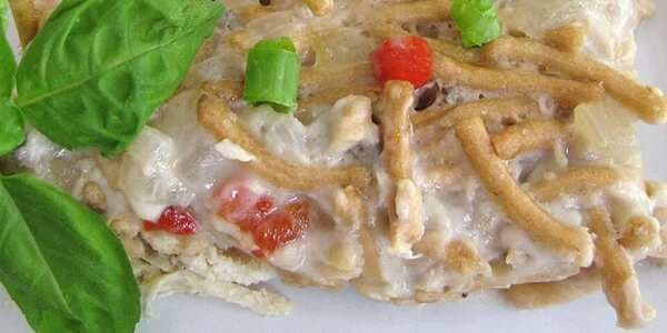 Chicken And Chinese Noodles Casserole