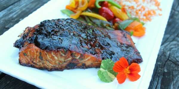Firecracker Salmon With Spicy Molasses