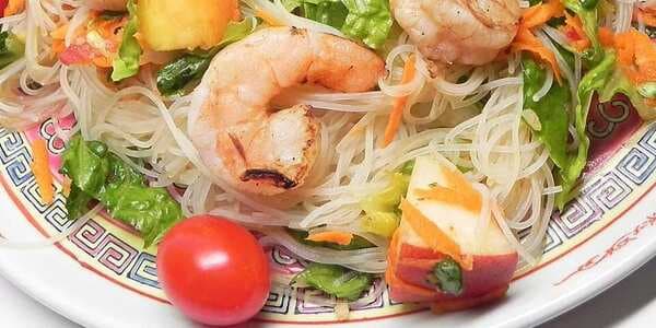Grilled Shrimp And Rice Noodle Salad
