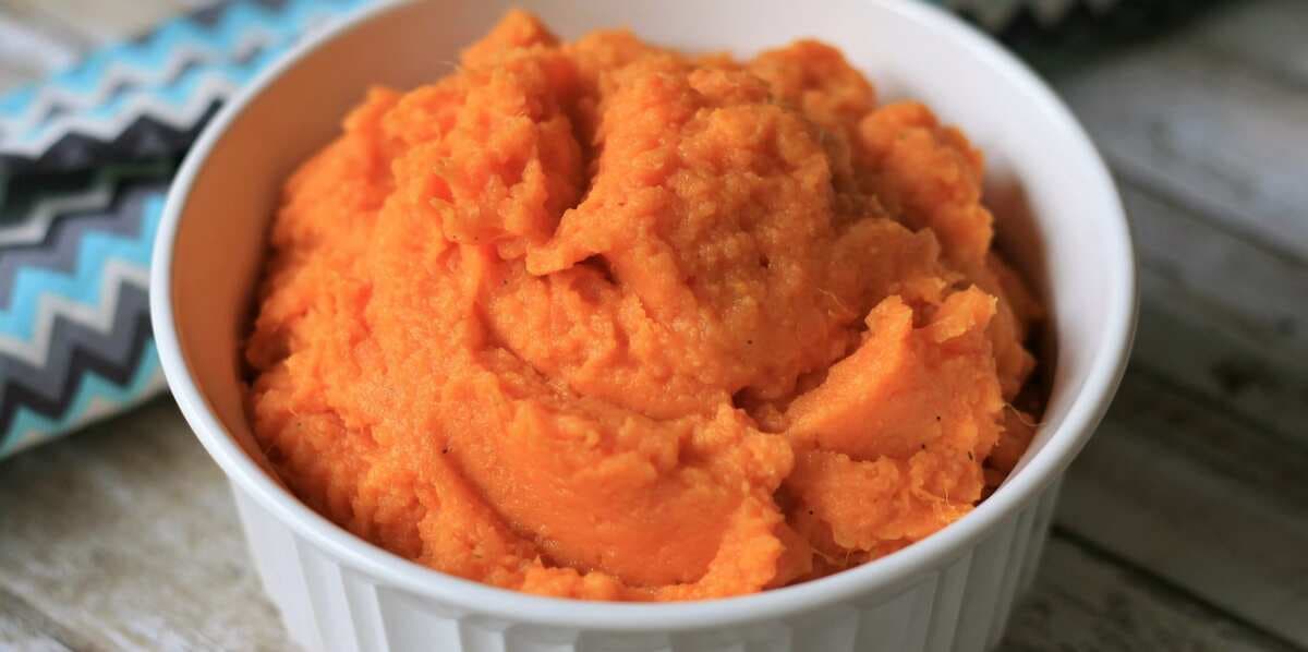 Instant Pot® Mashed Sweet Potatoes With Goat Cheese