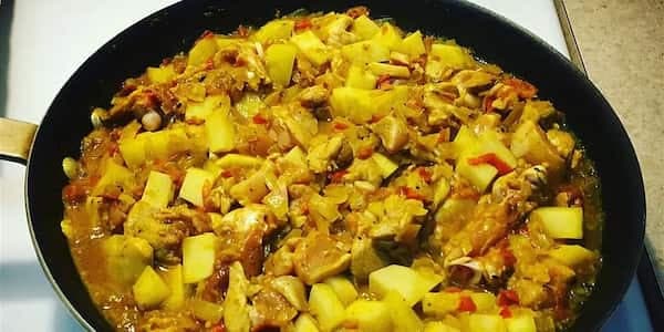 Jamaican Style Curry Chicken