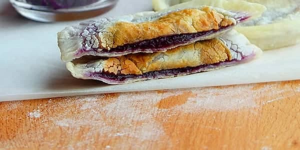 Purple Sweet Potato Cakes