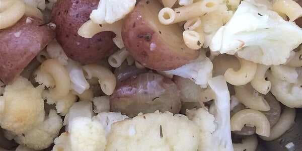 Roasted Potato Cauliflower Pasta