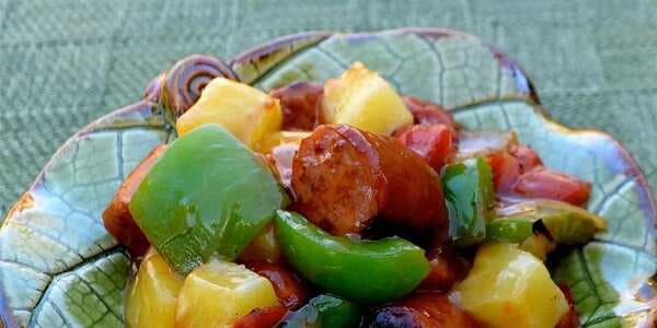 Sweet And Sour Sausage