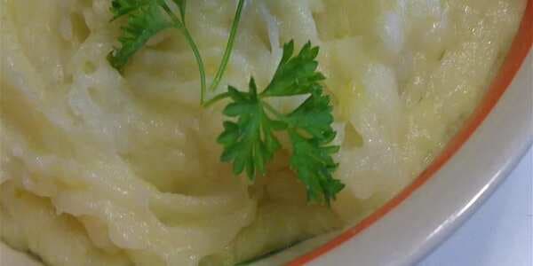Vegan Leek And Garlic Mashed Potatoes