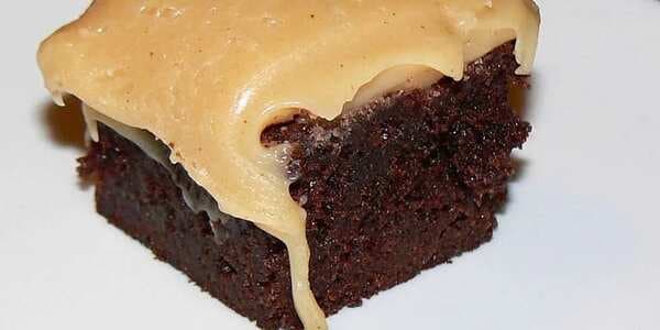 Brownies With Peanut Butter Fudge Frosting