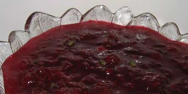 Cranberry Sauce With Jalapeno Peppers