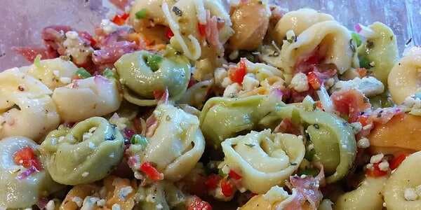 Gorgonzola And Prosciutto Tortellini Salad