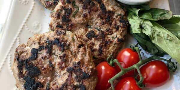 Lamb Burgers With Sun-Dried Tomatoes And Basil