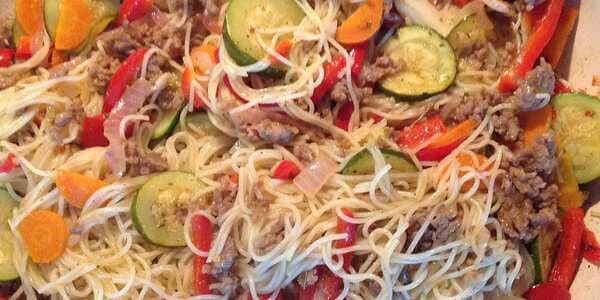 Linguini With Vegetables