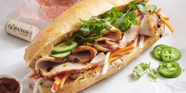Pork Bahn Mi Sandwich