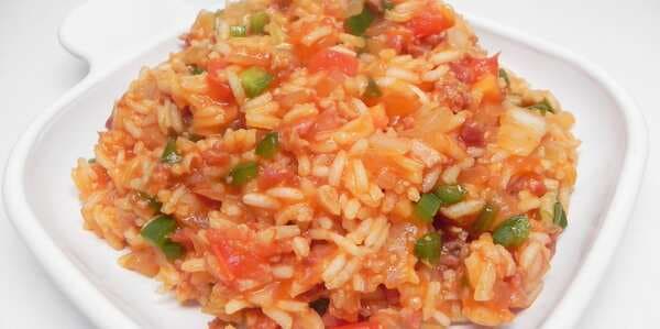 Spanish Rice (Microwave)
