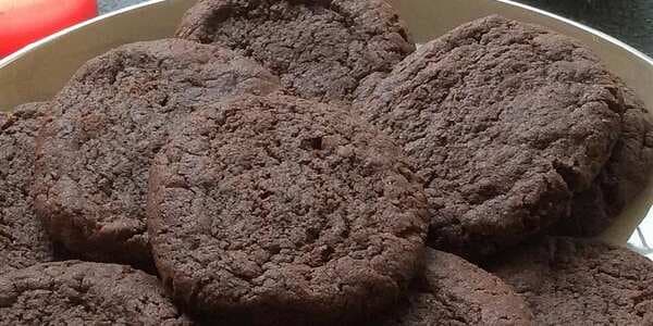 Vegan Chocolate Fudge Cookies