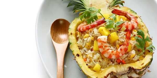 Pineapple-Shrimp Fried Rice
