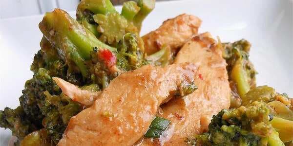 Stir-Fry Chicken And Broccoli
