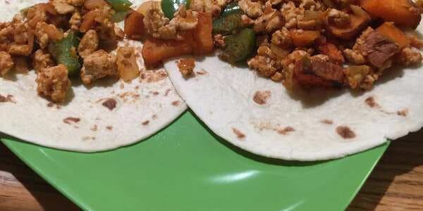 Turkey And Yam Spicy Tacos