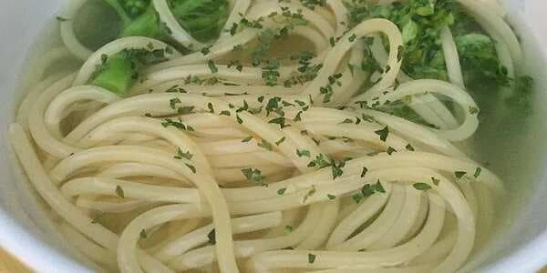Broccoli Spaghetti Soup