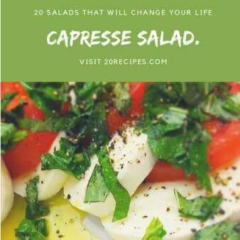 Caprese Salad With Burrata