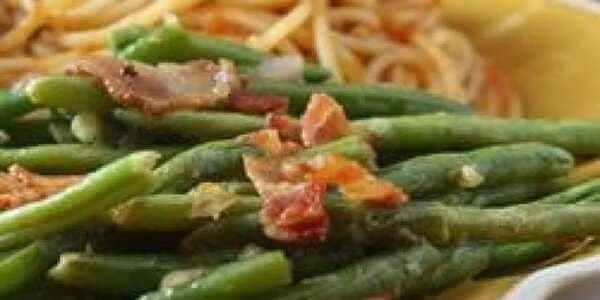 Green Beans With Shallot Dressing
