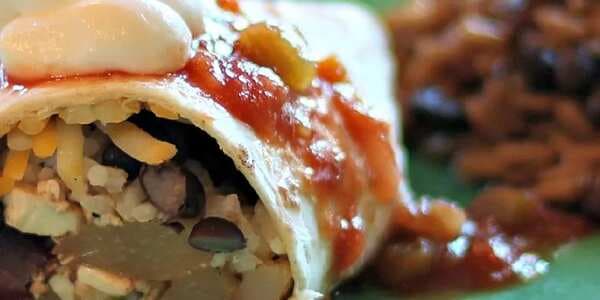 Vegetarian Jamaican Jerk Burrito
