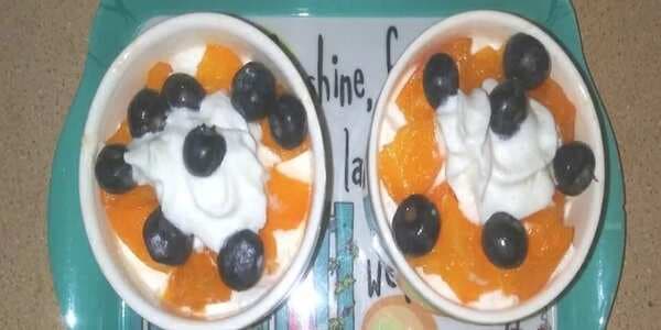 Blueberry And Apricot Dessert