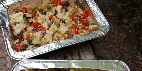 Campfire Curried Vegetable Packs