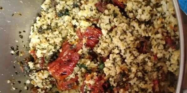 Couscous With Mushrooms And Sun-Dried Tomatoes
