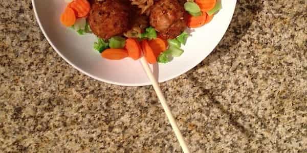 Deep-Fried Asian Chicken Meatballs