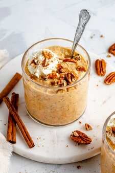 Pumpkin Pie Overnight Oats With Chia