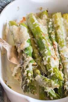 Oven Roasted Asparagus with Parmesan