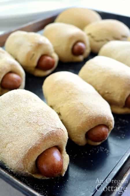 Homemade Pigs In a Blanket