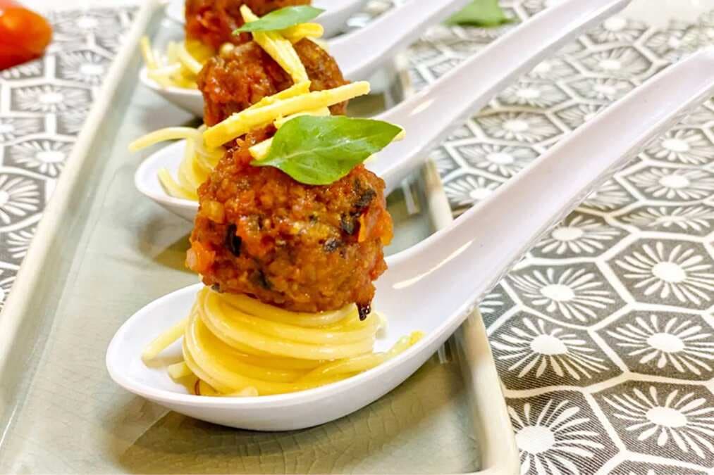 Vegan Spaghetti Meatballs
