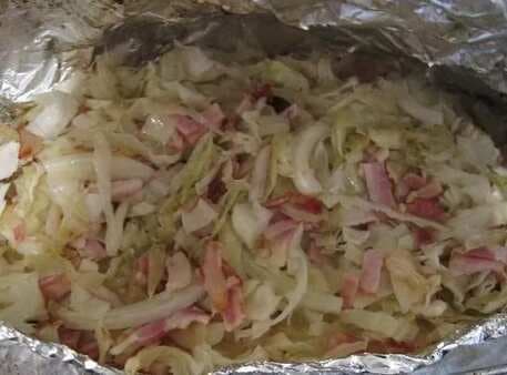 Barbecue Baked Cabbage