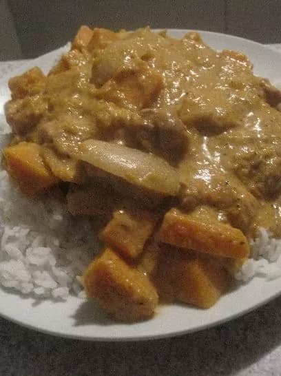Chicken And Pumpkin Red Curry