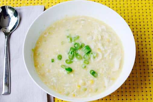 Chinese Chicken And Sweet Corn Soup