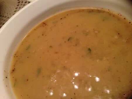 Curried Cauliflower And Lentil Soup
