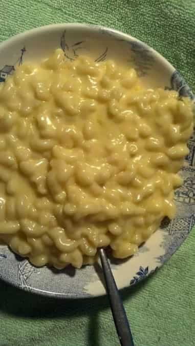 Microwave Macaroni Cheese