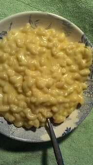 Microwave Macaroni Cheese