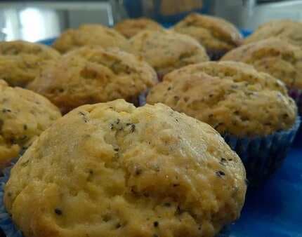 Orange And Chia Seed Muffins