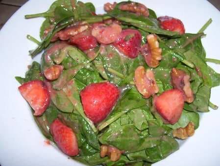 Strawberry And Spinach Salad