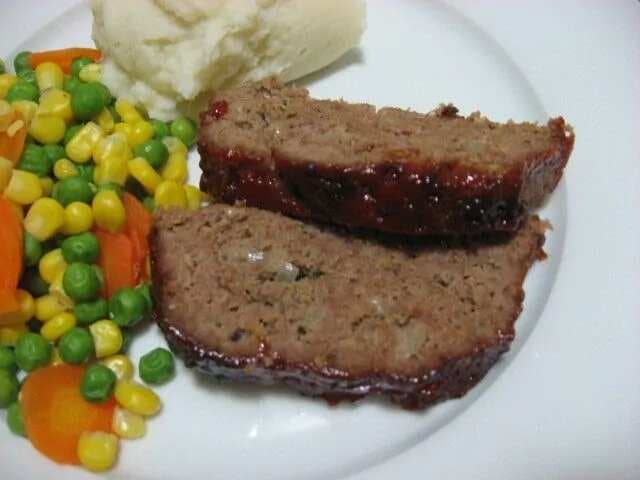 Savoury Glazed Meatloaf