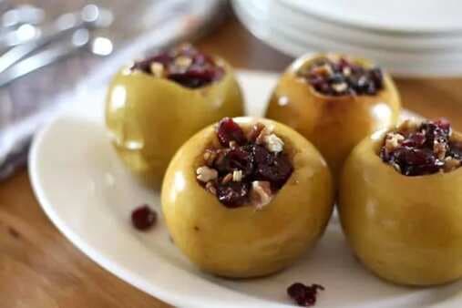 Stuffed Apples ~ In The  Or In The Oven