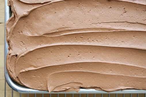 Fluffy, Creamy, Perfect Chocolate Buttercream Frosting