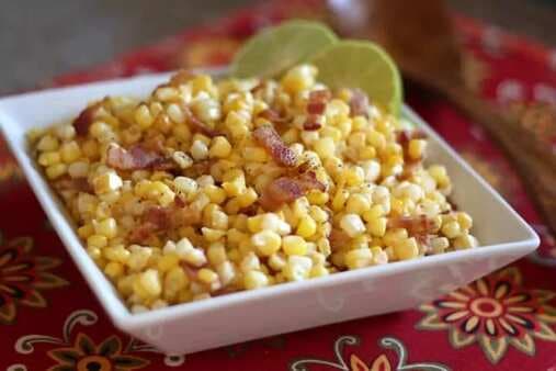 Southwestern Corn Skillet With Chile And Lime