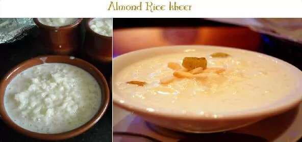 Almond Rice Kheer