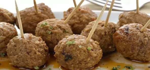 Barbequed Meatballs
